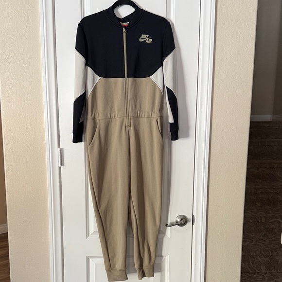Nike Women's Black and Tan Jumpsuit - Picture 4 of 14